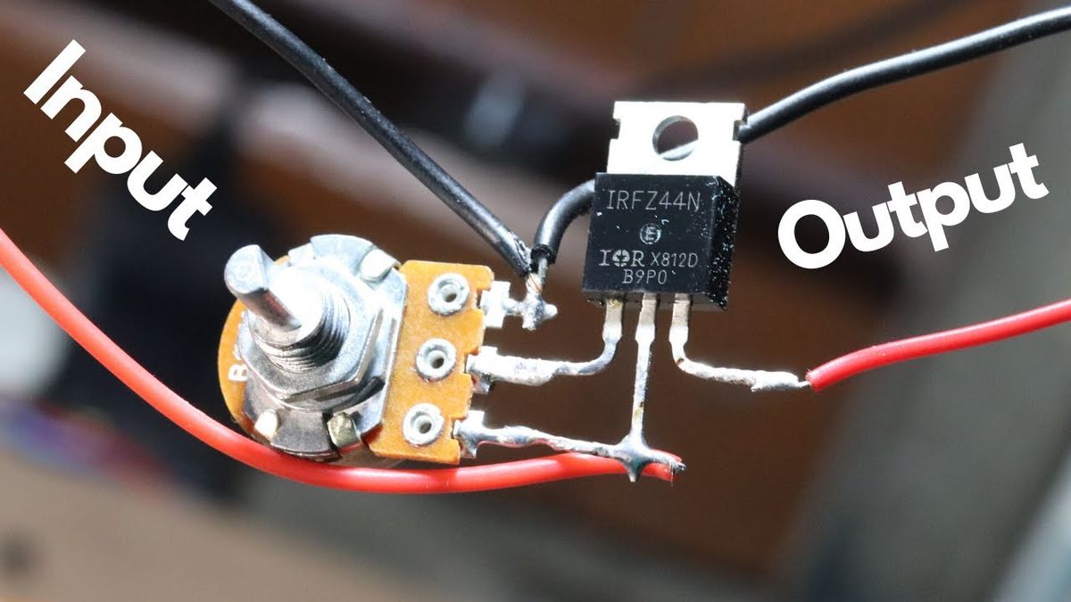DC motor Regulator Circuit using Simple Electronics!
